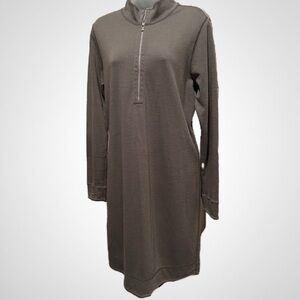 Tommy Bahama Gray Flip Side Reversible Dress Sz L